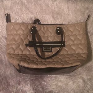 Betsy Johnson Quilted Tote Bag